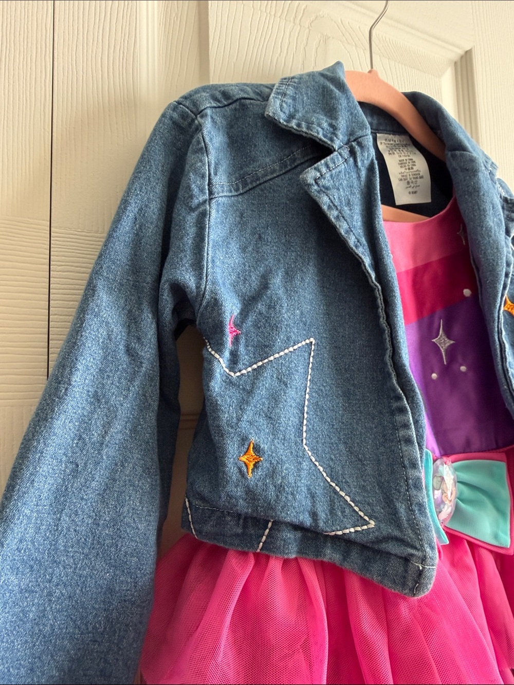 Girls' Minnie Mouse Disneyland 70th Anniversary Tulle Dress Jacket, 4 - Picture 8 of 9